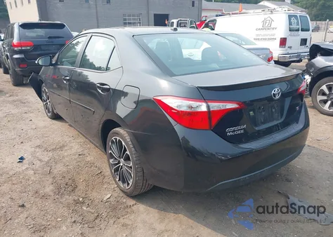 2015 Toyota Corolla S Plus from USA, damaged, VIN 2T1BURHE3FC415328
